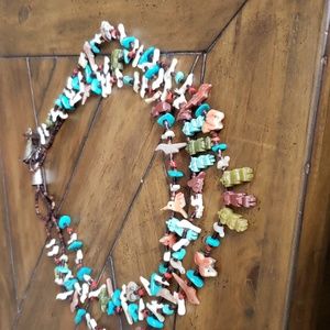 Fetish Zuni Necklace